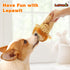 Squeaky Dog Toys, Cute Lionet with Rope for Teething, Sturdy Dog Chew Toys for Small and Medium Dogs...