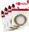 Morex Ribbon 50ft Bowdabra, Bow Wire, 4 Pack, Gold...