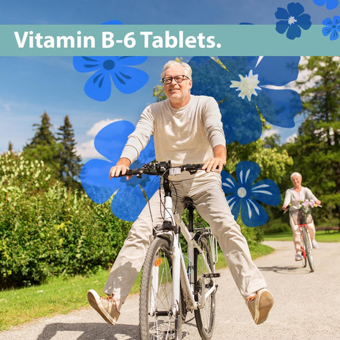 Gericare Vitamin B-6 100 mg Tablets 100 ct...
