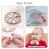 MISSLILI Baby Silicone Fruit Food Feeder Pacifier & Breastmilk Popsicle Freezer Molds,BPA Free Baby Food Storage Containers Frozen Ice Tray for Ba...