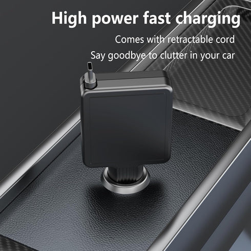 Type-c Retractable Data Car Charger, 30W Fast Car Phone Charger, Cigarette Lighter Adapter for iPhone 15/14/13/iPad,Galaxy,Pixel...