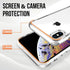 for Iphone X Case with Stand Clear?iPhone Xs Phone Case with Kickstand?Iphone X Thin Transparent Case?5.8 Inch...