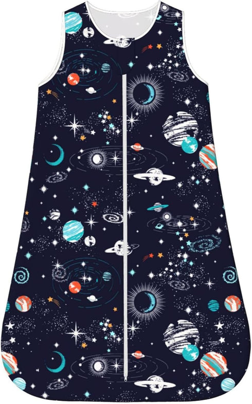 Space Baby Wearable Blanket Sleeping Sacks, Unisex Space Baby Stuff, 0-6M...