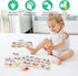 Wooden Peg Puzzles for Toddlers 1-3, Kids' Educational Preschool Peg Puzzle Toy, Set of 3 Toddler Puzzles - Traffic, Dinosaur, and Fruit, Ideal Gi...