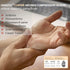 2 Pairs Copper Arthritis Gloves for Women Men, Wrist Reinforcement Fingerless Arthritis Compression Gloves for Relieving Carpal Tunnel Aches, Rheu...