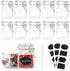 Glass Jars with Airtight Lids, 3.4 oz Small Spice Jars, 12 Pack Empty Mini Glass Bottles with Silicone Gasket, Herb Containers with Chalkboard Lab...