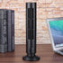 Portable Air Cooler Vertical Bladeless Fan USB Desktop Air Conditioner Fan Mini Cooling Tower Fan for Home Office (Black)...