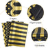 MIAHART 60 Pcs Gold Black Tissue Paper Bulk 3 Style Decorative Metallic Wrapping Paper for Birthday Weddings Christmas Party Decoration, DIY Arts ...