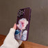 Compatible with iPhone 14 Pro Max Phone Case with Glitter Bling Camera Lens Protector for Women Girls Cute Fairy Rose Flower Clear Protective Cove...