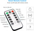 buways Fairy Lights,2-Pack Battery Operated Waterproof Cool White 50 LED Fairy String Lights,16.4ft Silver Wire Light with Remote Control for Chri...