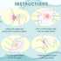 12 Pieces Nipple Shields 20 mm Contact Nipple Protector Breastfeeding Everters with Clear Carrying Case Silicone Nipple Extender Made Without BPA ...