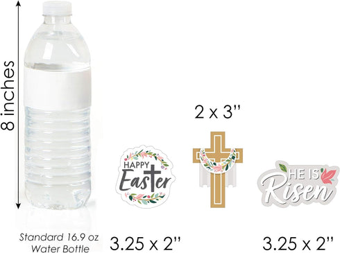 Big Dot of Happiness Religious Easter - DIY Shaped Christian Holiday Party Cut-Outs - 24 Count...