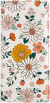 Ultra Slim Thin Leather Women Wallet Rfid Blocking Credit Card Holder Bifold Clutch (White Floral)...