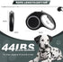 Retractable Dog Leash, 20 FT Dog Walking Leash for Small/Medium Dog or Cat up to 44 lbs, Strong Nylon Cord, Tangle Free, One-Hand Brake...