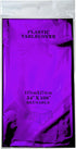 Purple Foil Tablecloth Plastic Table Cover Rectangle Table Tinsel Foil Table Cloth for Wedding Anniversary Bachelorette Birthday Baby Shower Gradu...