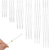 YETOOME 18 Pieces Beading Needles, 6 Sizes Beading Embroidery Needles, Big Eye Collapsible Beading Needles Set for Jewelry Making...