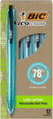 BIC ReVolution Ocean Retractable Ballpoint Pen, Black...