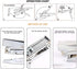 ONDY Plier Stapler Heavy Duty Office Stapler Hand Held 20-Sheet Stapler Papers Stapling Machine with 1000 Staples and Staple Remover Tool, Silver...
