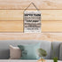 Farmhouse Bathroom Signs Wall Decor Rustic Septic Tank Please Only Flush Toilet Paper Thank you Wood Plaque Wooden Hanging Sign Decoration for Hom...