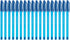 Paper Mate InkJoy 100ST Ballpoint Stick Pens, Medium Point, Blue Ink, 18 Count...