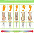 Thin Leather Insoles for Men Arch Support Insoles for Pain Relief Heel Spurs Plantar Fasciitis Orthotic Insoles for Men Thin Shoe Soles with Semi-...
