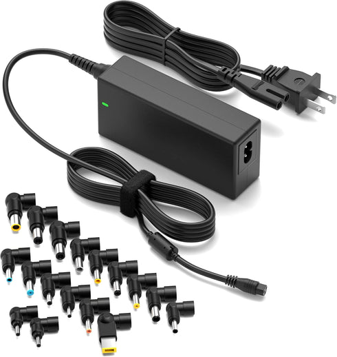 ZOZO Universal Laptop Charger 90W AC Adapter for HP Dell Gateway Toshiba Lenovo Acer ASUS Samsung Sony Ultrabook Chromebook DC Output 12V 16V 18.5...