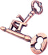 Traditional Brain Teaser, Classical Puzzle Magic Toy (Keys)...