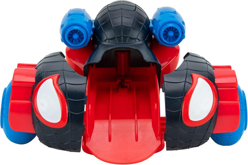 Marvel Spidey and His Amazing Friends Quick Shot Vehicle (Miles Morales: Spider-Man) - Quick Shot 2-in-1 Vehicle...
