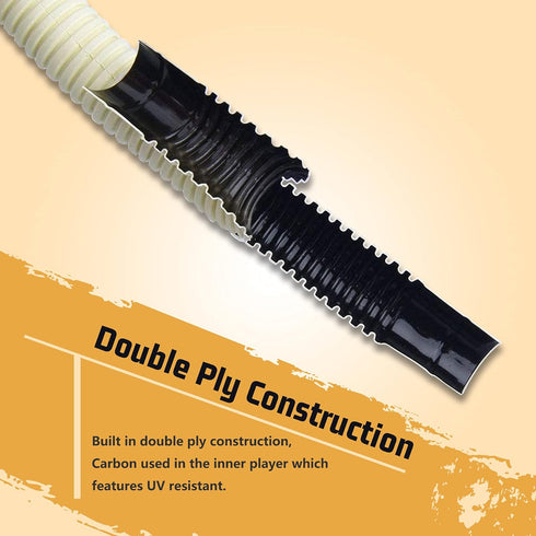 AC Parts 20Ft Mini Split AC Drain Hose Air Conditioner Parts & Accessories Water Drain Line, Flexible Drain Pipe for Ductless Mini Split Air Condi...