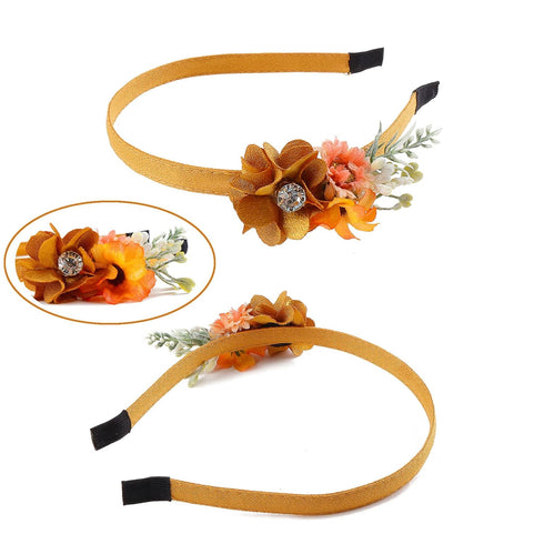 Baby Girl Floral HairBand Headbands Hair Accessories Gifts Plastic Flower Crown for Girl and Women...