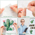 Qilery 64 Pcs Cactus Bulletin Board Set Greenery Classroom Bulletin Board Decoration Stay Sharp Our Class is on Point Cactus Bulletin Board Cutout...