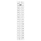 Mr. Pen- Sewing Ruler, 3 x17 Inch, Acrylic Ruler, Quilting Ruler, Cutting Ruler, Acrylic Ruler for Cutting Fabric, Rulers for Quilting and Sewing,...