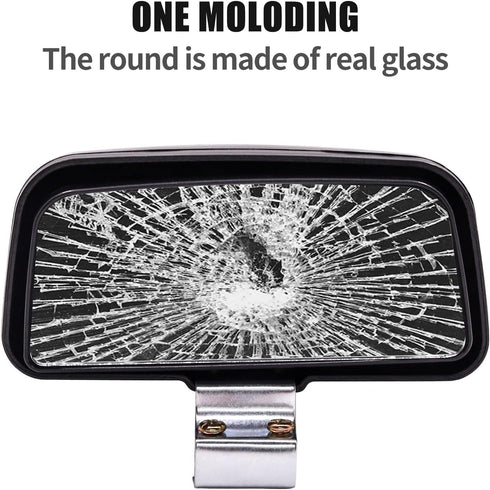 Car Blind Spot Mirror, Wide Angle Reversing Auxiliary Mirror, HD Car Rearview Mirror,Black, 1PCS...