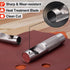 Spurtar 12 PCS Steel Hollow Leather Punch Set 1/8''-3/4''(3-19mm) Heavy Duty Round Hole Punch Set Leather Hole Tool for Watch Cloth Belt Gaskets w...