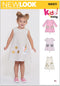 New Look Children's Novelty Dress Sewing Pattern Packet, Design Code S9365, Sizes 3-4-5-6-7-8, Multicolor...