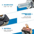 GLOSO Stud Type Circuit Breakers, Crosswise Bracket, Auto Reset (T1) - 5 Pack (30A) E512...