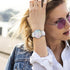 Women's Watch Silicone Strap Casual Waterproof Quartz Watches Three Hands Watch Best Gift for Women Men...