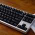 114 Keys PBT Doubleshot WOB Keycaps Cherry Profile Black Keycap Set Fit for 61/64/87 Cherry Mx Switches Mechanical Keyboard...