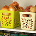 Hutzler Pantry Basket, Green...