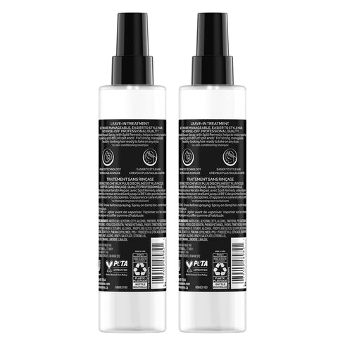 TRESemmé Hair Care Pro Collection Keratin Repair Leave in Conditioner Treatment, Visibly Seals Split Ends, Tames Flyaways for Healthy Looking Hair...