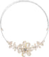 AeraVida Gradual Flower Cultured Freshwater Pearls and Mother of Pearl Cluster Choker Wrap Handmade Necklace...