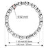 Bike-Ball-Bearing-Retainer, Bicycle-Headset-Ball-Bearings, 5/32" x 16-Balls-Braring for Bike-Fork - 4 Pcs Replacement Mountain Bike Parts Repair A...