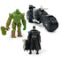 DC Comics, Batman and Swamp Thing Armory Attack Batcycle Set, Exclusive Armored Batman and Swamp Thing Action Figure with Accessories, Kids Toys f...