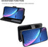 Bocasal for iPhone Xr Wallet Case with Card Holder PU Leather Magnetic Detachable Kickstand Shockproof Wrist Strap Removable Flip Cover for iPhone...