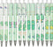 Maydahui 12Pcs Cute Dinosaur Eternal Pencils Retractable Magic Pencils Everlasting Pencils for Students Classmates School Teachers Office Supplies...