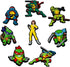 16 PCS Different Cartoon Shoe crock Charms Boys and Girls Shoes Decoration Charms Croc Accessories for Party Gifts...