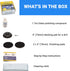 GLASS POLISH DIY 3” Windshield Polishing Kit for Car Glass Restoration, Remove Wiper Blade Damage, Fine Scratches, Haziness, and Water Spots, Rest...