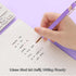 Personalized Pens for Women, 6 Pcs Purple Pens Ballpoint Pens Bulk, 1.0mm Medium Point Black Ink Pens for Journaling, Office and School Supplies P...