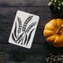 FINGERINSPIRE Wheat Stencil 11.7x8.3 inch Wheat Stalk Stencil Plastic Wheat Painting Stencil Reusable Wheat Pattern Stencils for Painting on Wood,...