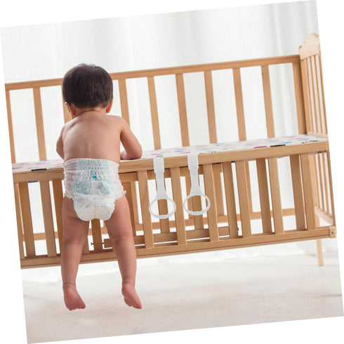 ibasenice Dedicated Exercise Assistant Accessories - 1 Pair Children Bed Playpen Cot Children Items PP Walking Exercise Assistant Children Hanging...